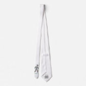 Männer in Bewegung - Gemstone-Walking-Abbildung Krawatte (Rückseite)