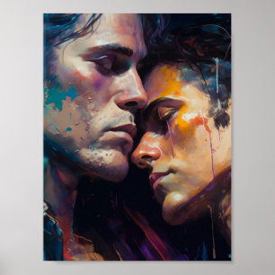 Männer in der Liebe Poster