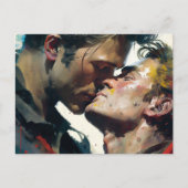Männer in der Liebe Postkarte (Vorderseite)