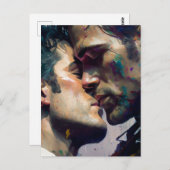 Männer in der Liebe Postkarte (Vorne/Hinten)