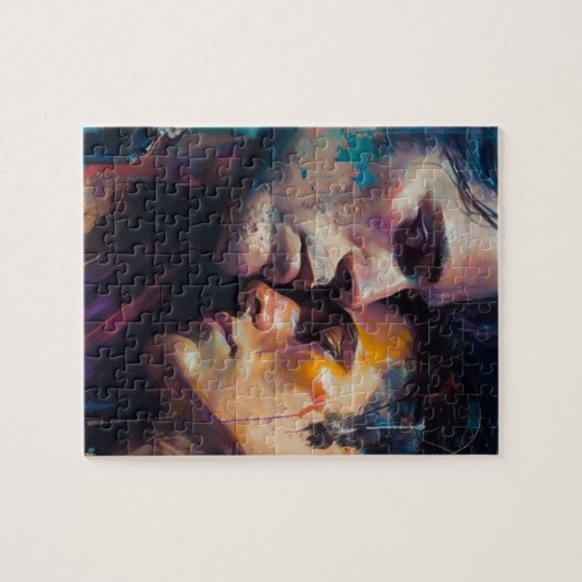 Männer in der Liebe Puzzle (Horizontal)