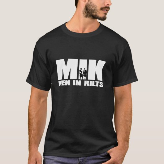 Männer in Kilometern T-Shirt (Vorderseite)