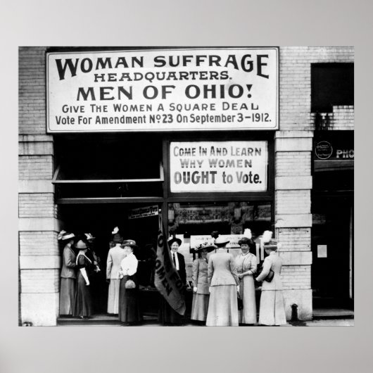 Männer in Ohio! :1912 Poster (Vorne)