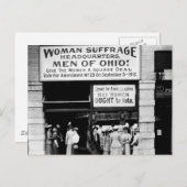 Männer in Ohio! :1912 Postkarte (Vorne/Hinten)