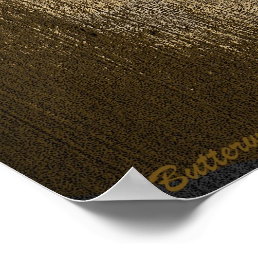 MÄNNER IN SCHWARZ POSTER (Ecke)