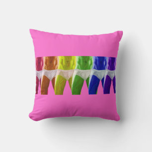 Männer in Unterwäsche American MoJo Pillow Kissen