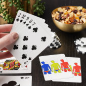Männer in Unterwäsche Spielkarten (In Situ)
