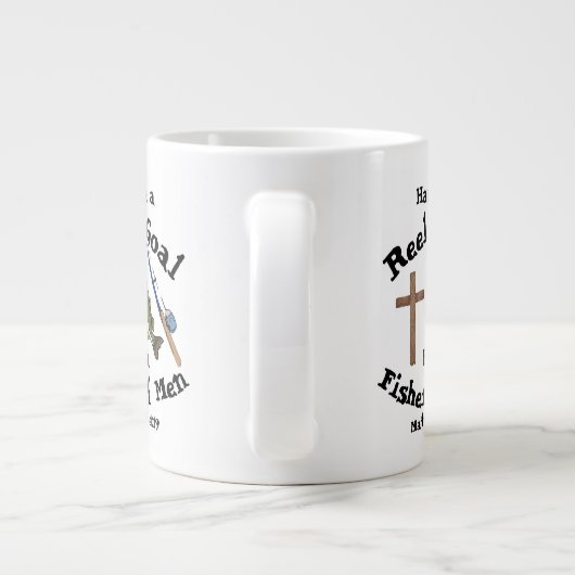 Männer Jumbo-Tasse (Rückseite)