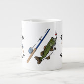 Männer Jumbo-Tasse (Vorderseite)