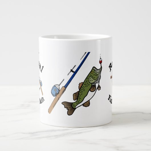 Männer Jumbo-Tasse (Vorderseite)