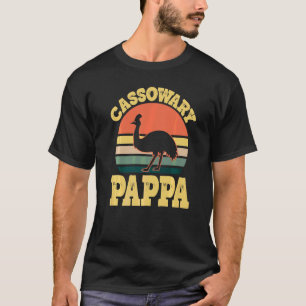 Männer Kasuar Pappa Süßer Kasuar Party Schwedisch T-Shirt
