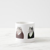 MÄNNER KATZE Espresso Cup Espressotasse (Vorderseite)