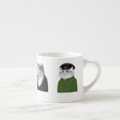 MÄNNER KATZE Espresso Cup Espressotasse (Rechts)