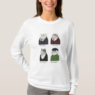MÄNNER KATZEN T - Shirt für den Langschläfer