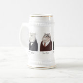 MÄNNER KATZSTein + Text Bierglas (Vorderseite Links)