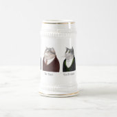 MÄNNER KATZSTein + Text Bierglas (Mittel)
