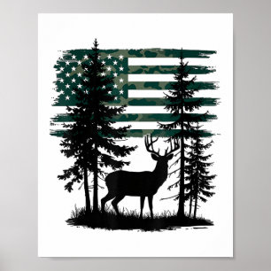 Männer Kinder Jungen Jagd Shirt Hirschjäger Kleink Poster