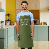 Männer Koch Individuelle Name Kochen GRILLEN Schür Schürze