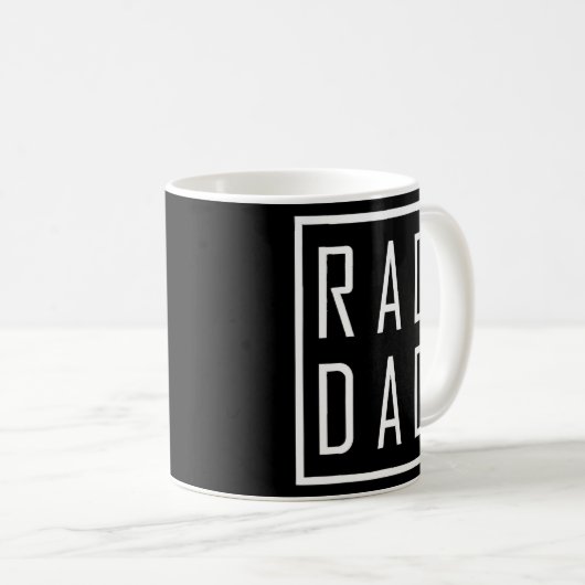 Männer Krasser Vater Coole Väter Design für Vater  Kaffeetasse (VorderseiteRechts)