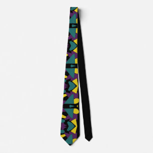 Männer Krawatte abstrakt Retro Corporate Männer Mo
