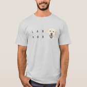 Männer-Labrador-Vater-T - Shirt (Vorderseite)