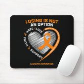 Männer Leukämie Bewusstsein Kämpfen Leukämie Mousepad (Mit Mouse)