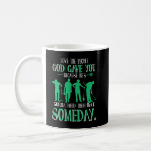 Männer Liebe das Volk, das Gott euch gegeben hat,  Kaffeetasse