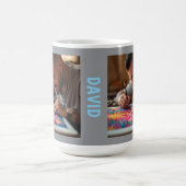 Männer Liebe Diamantkunst auch Kaffeetasse (Mittel)