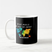 Männer Lieber Welt  Kaffeetasse (Links)