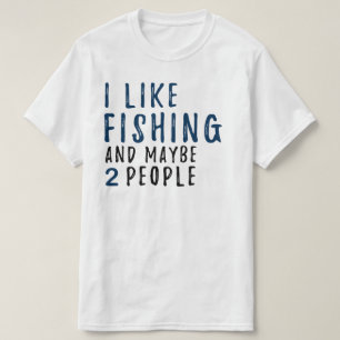 Männer lustig und sarkastisches Fischen-Shirt T-Shirt
