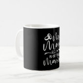 Männer lustiger Hochzeitswitz Mutter heiratet Kaffeetasse (Vorderseite Links)