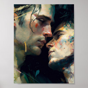 Männer Madame in Liebe Poster