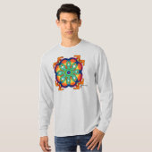 MÄNNER MANDALA T-Shirt (Vorne ganz)