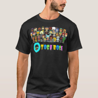 Männer Manga Toca Boca Anime Funny Men Fan T-Shirt