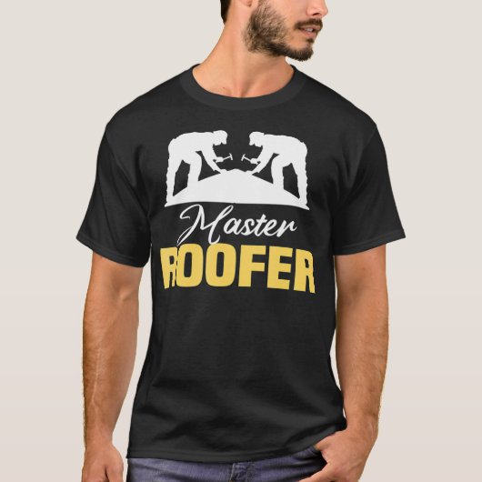 Männer Master Dachdecker für Master-Dachdecker T-Shirt (Vorderseite)