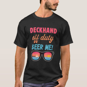 Männer Matrose Aquarist Fischer Deckhands Außer Di T-Shirt