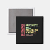 Männer-Maus-Gamer-Design für Ihren Computer-Gaming Magnet (Vorderseite/Rückseite)
