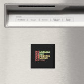 Männer-Maus-Gamer-Design für Ihren Computer-Gaming Magnet (In Situ (Geschirrspüler))