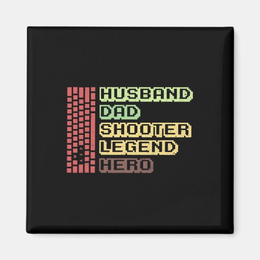 Männer-Maus-Gamer-Design für Ihren Computer-Gaming Magnet (Vorne)