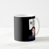 Männer Ministerpräsidentin Trudeau Graphic for Kaffeetasse (VorderseiteRechts)