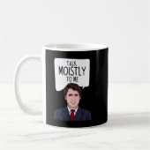 Männer Ministerpräsidentin Trudeau Graphic for Kaffeetasse (Links)