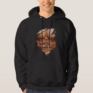 Männer mit einem solchen Körper brauchen Haarmuske Hoodie