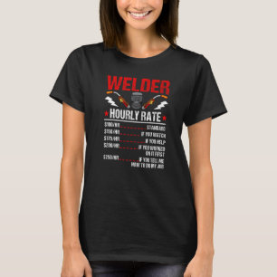Männer mit gestörter Retro-Schweißstundenrate T-Shirt