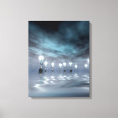 Männer mit Ideen Leinwanddruck (Vorderseite)