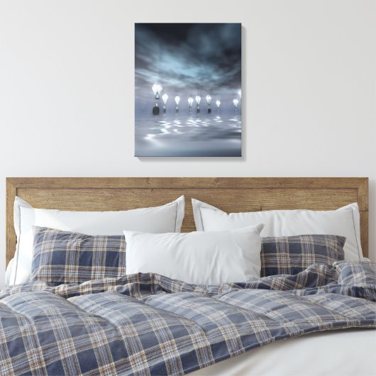 Männer mit Ideen Leinwanddruck (Insitu (Schlafzimmer))