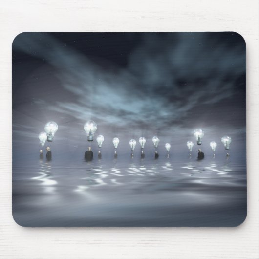 Männer mit Ideen Mousepad (Vorne)