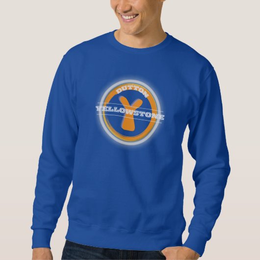 Männer Mode Yellowstone, Gelbsteine-Baumwollranch Sweatshirt (Vorderseite)