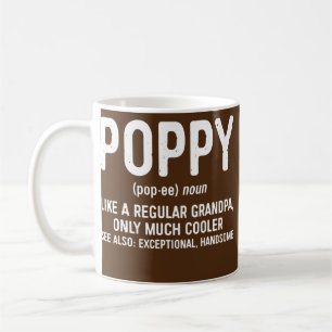 Männer-Mohn-Definition wie ein regulärer Opa Kaffeetasse