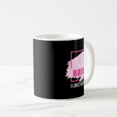 Männer Mutter der Braut liebte erste Leistung Kaffeetasse (VorderseiteRechts)