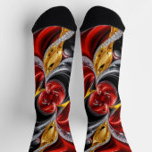 Männer nachhaltige Socken mit deutschen Farben (Oben)